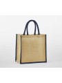 WESTFORDMILL NATURAL STARCHED JUTE MINI GIFT BAG /api/colors/64659c94-82a9-4642-87a9-943b29b87258 personnalisable