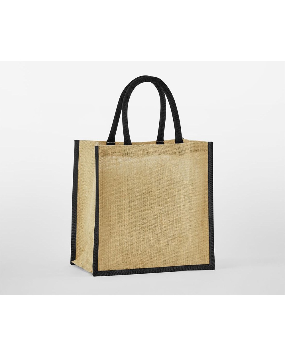 Tassen & Zakken WESTFORDMILL NATURAL STARCHED JUTE MINI GIFT BAG voor bedrukking &amp; borduring