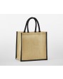 Tassen & Zakken WESTFORDMILL NATURAL STARCHED JUTE MINI GIFT BAG voor bedrukking &amp; borduring