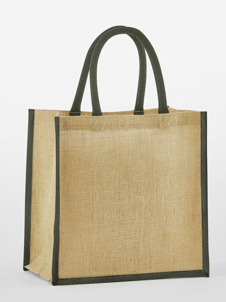 Sacs & Bagagerie à personnaliser WESTFORDMILL NATURAL STARCHED JUTE MINI GIFT BAG 