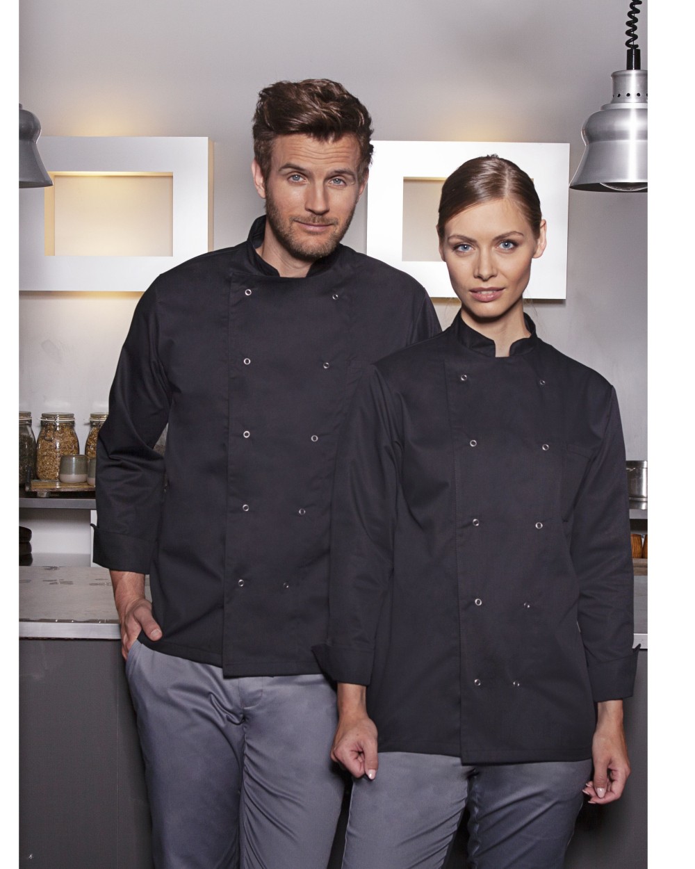KARLOWSKY CHEF JACKET BASIC Jacken personalisierbar