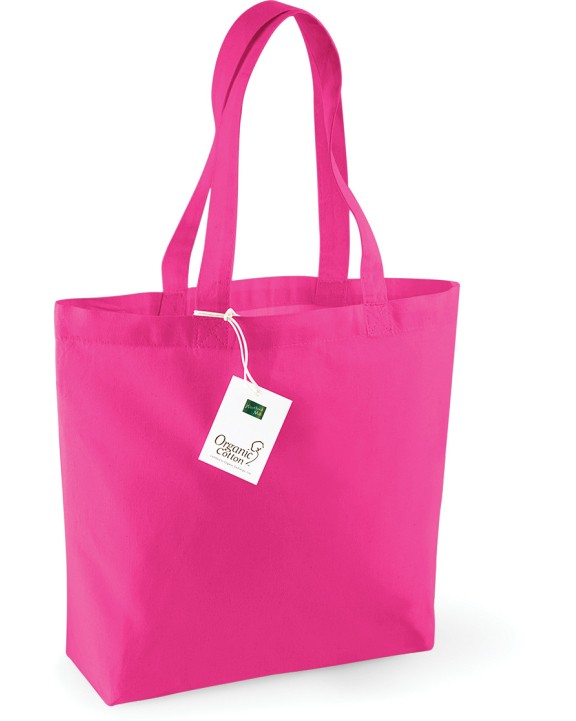 Tote bags WESTFORDMILL Organic Cotton Shopper voor bedrukking &amp; borduring