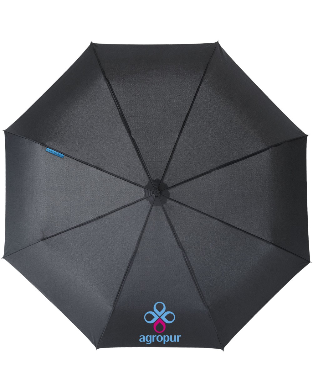 Paraplu's MARKSMAN Traveler 21.5" opvouwbare automatische paraplu voor bedrukking &amp; borduring