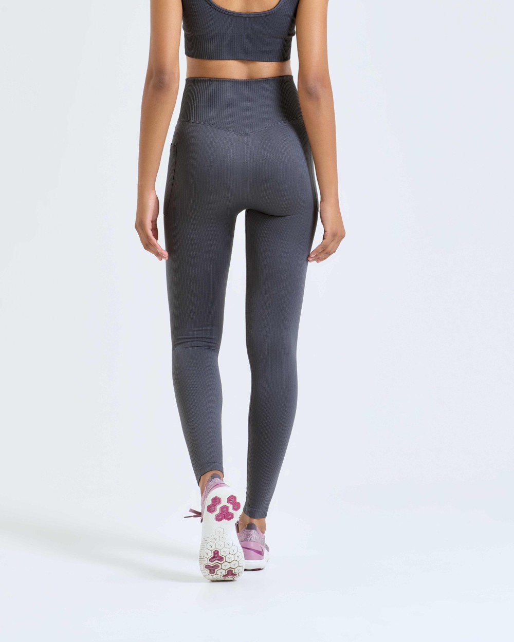 TRIDRI Women's TriDri® ribbed seamless '3D fit' multi-sport leggings Hosen personalisierbar