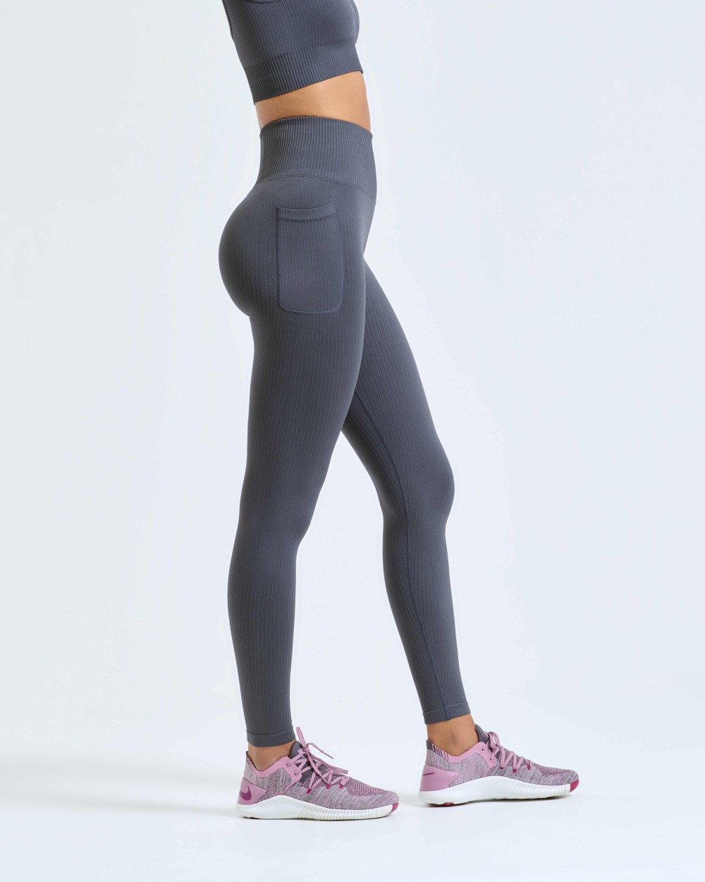 TRIDRI Women's TriDri® ribbed seamless '3D fit' multi-sport leggings Hosen personalisierbar