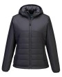Jassen PORTWEST Women’s professional hooded insulated baffle jacket (S613) voor bedrukking &amp; borduring
