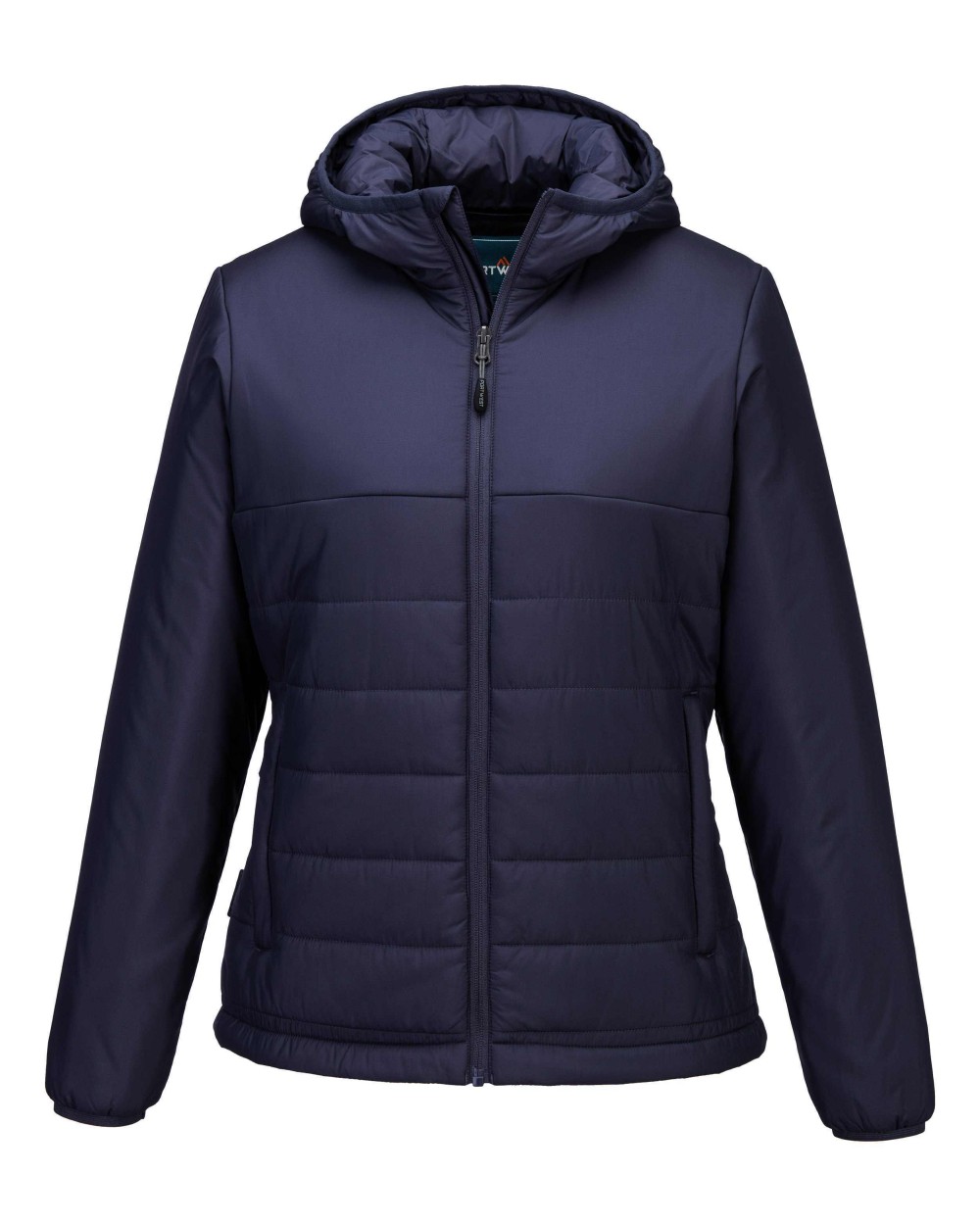 Jassen PORTWEST Women’s professional hooded insulated baffle jacket (S613) voor bedrukking &amp; borduring