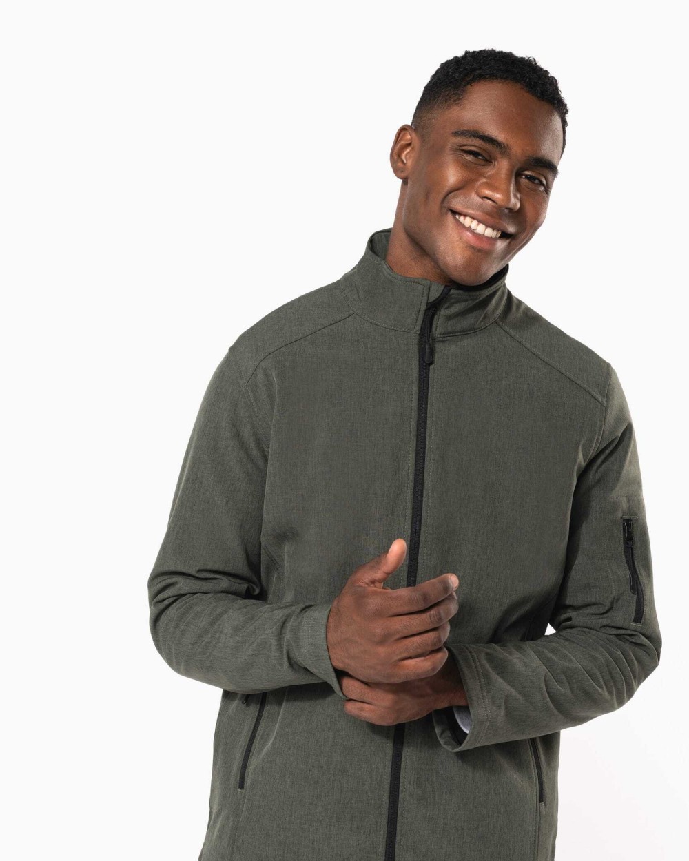 KARIBAN Herren Softshell-Jacke Softshells personalisierbar