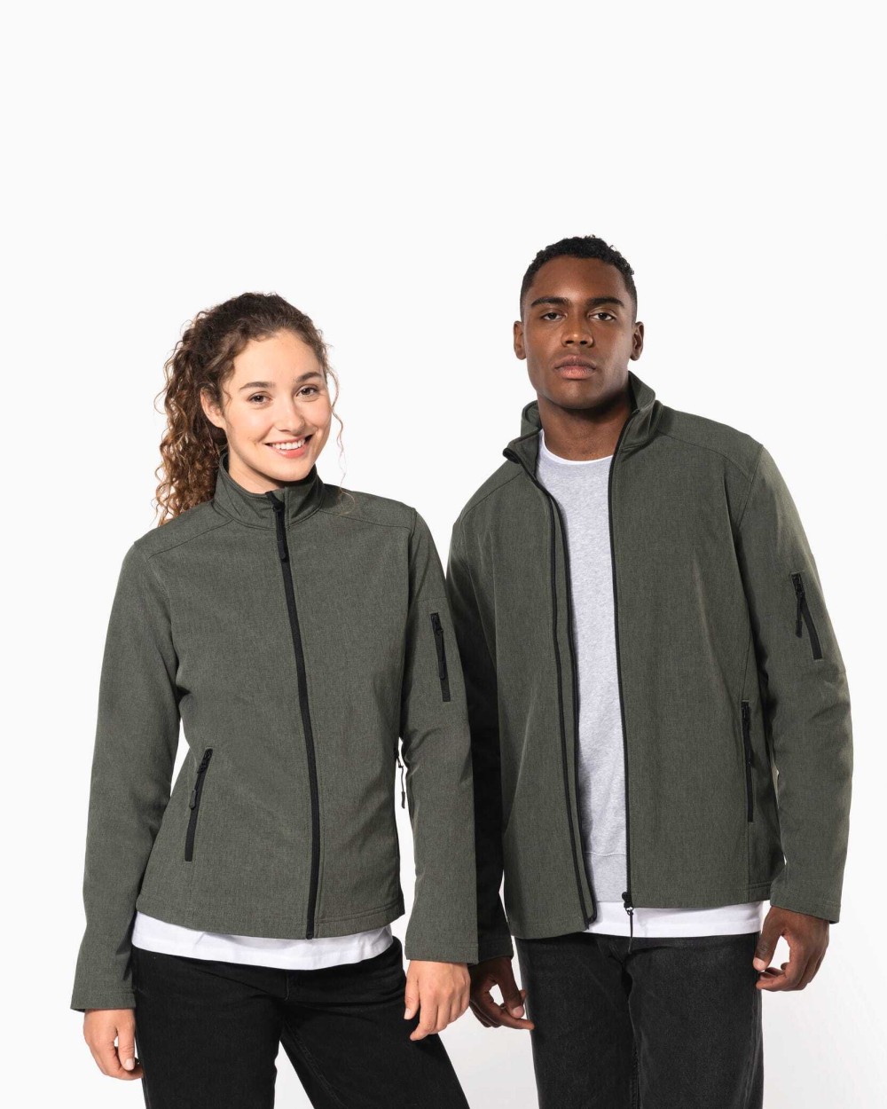 KARIBAN Herren Softshell-Jacke Softshells personalisierbar