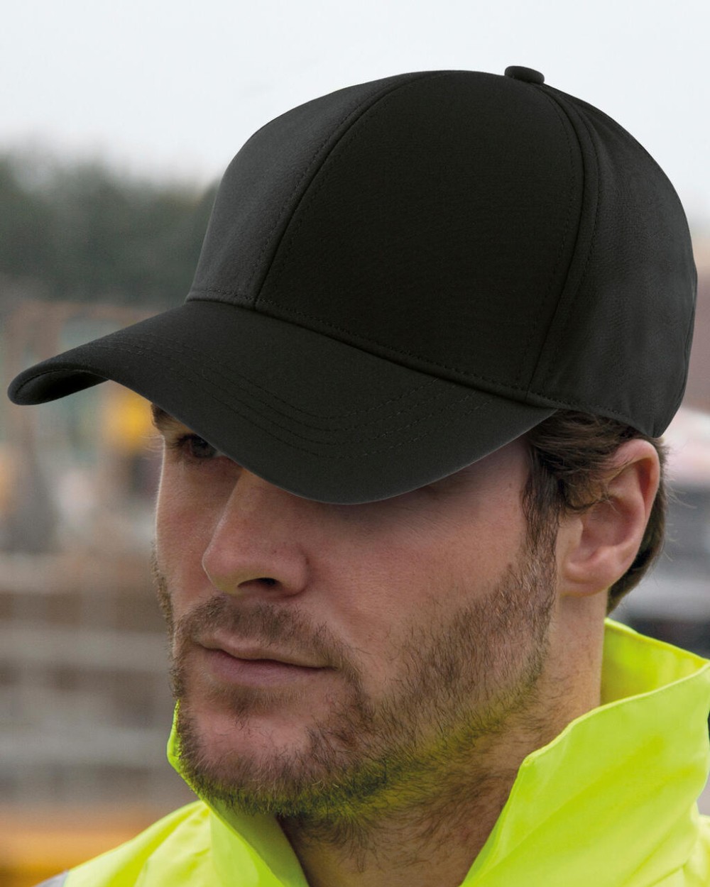 Petjes RESULT Fitted Cap Softshell voor bedrukking &amp; borduring