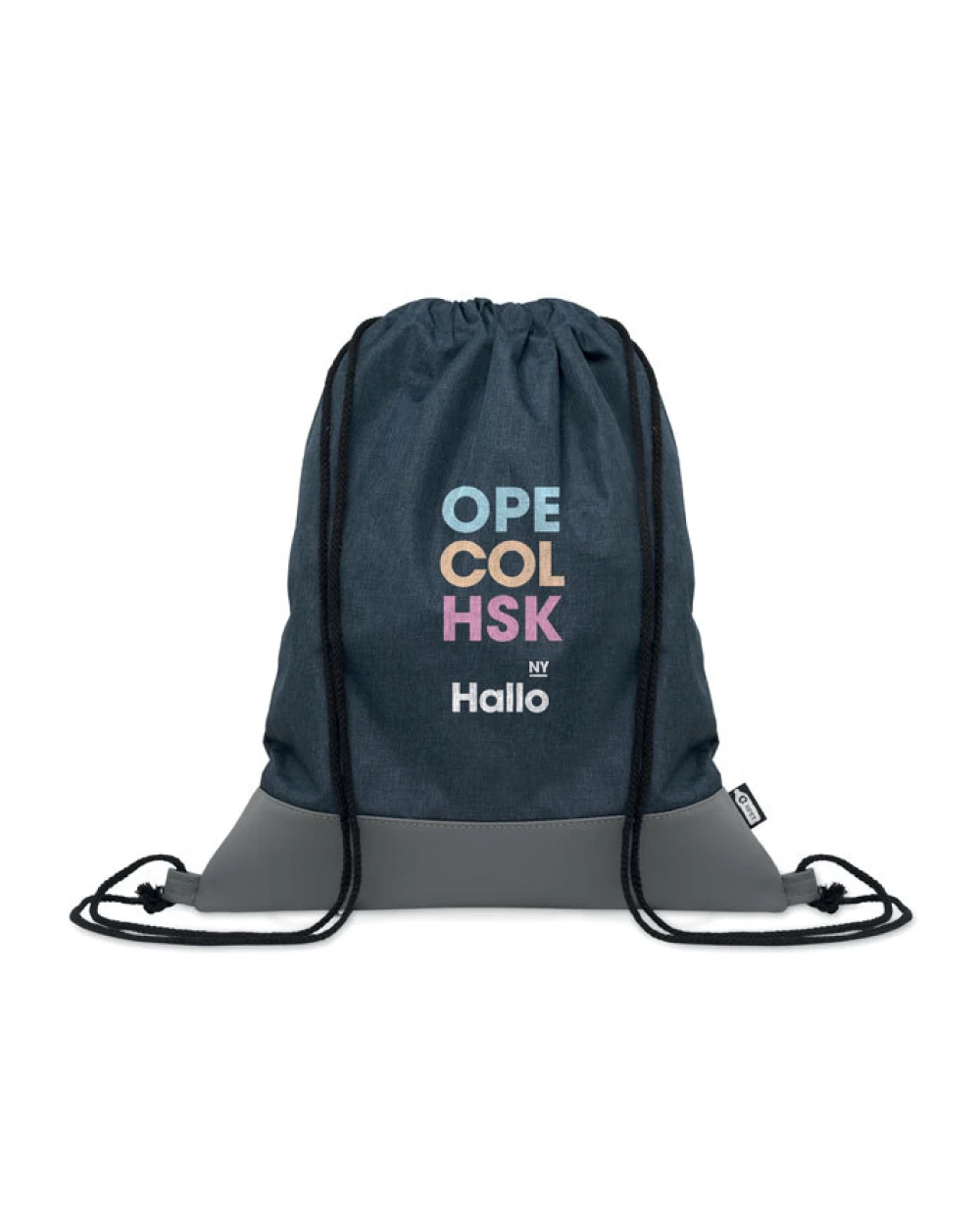 Sacs & Bagagerie personnalisable 4DO Sac à cordon en PU RPET 2 tons