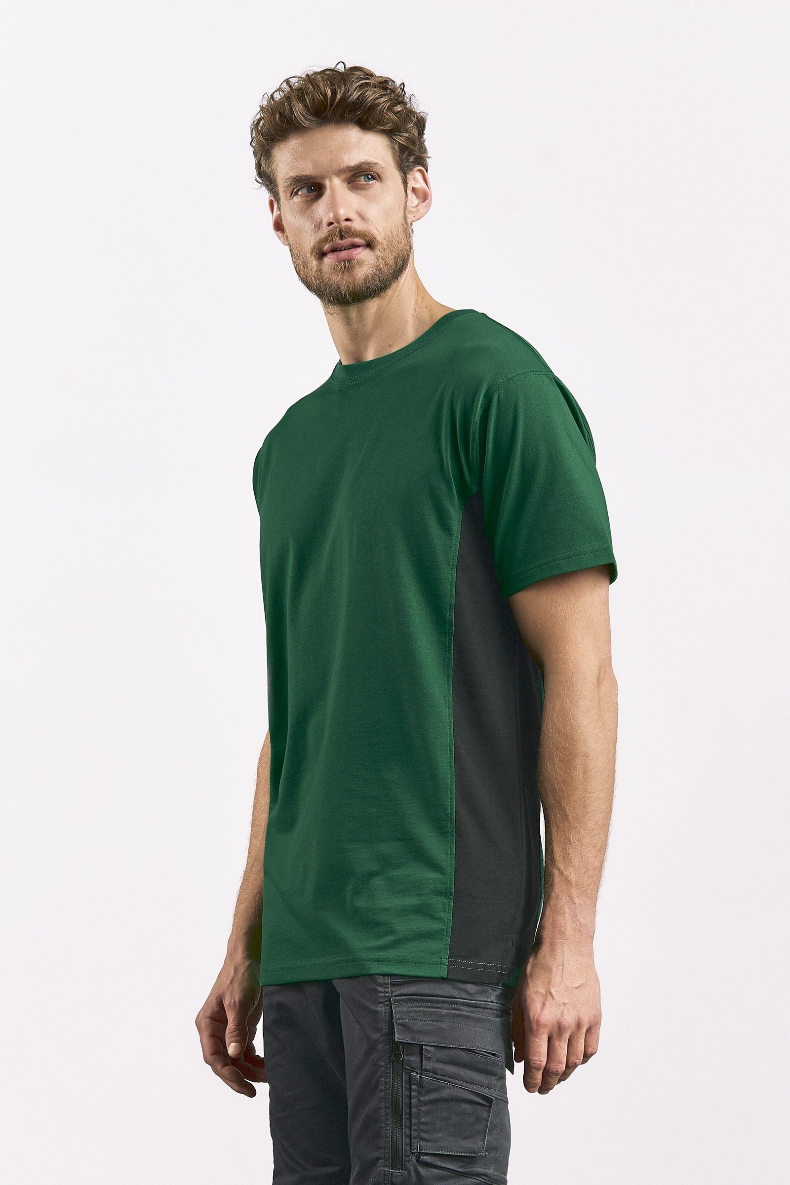 T-shirts PROMODORO Unisex Contrast-T voor bedrukking &amp; borduring