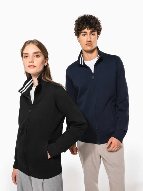 Sweat-shirts à personnaliser KARIBAN Veste molleton zippée homme 