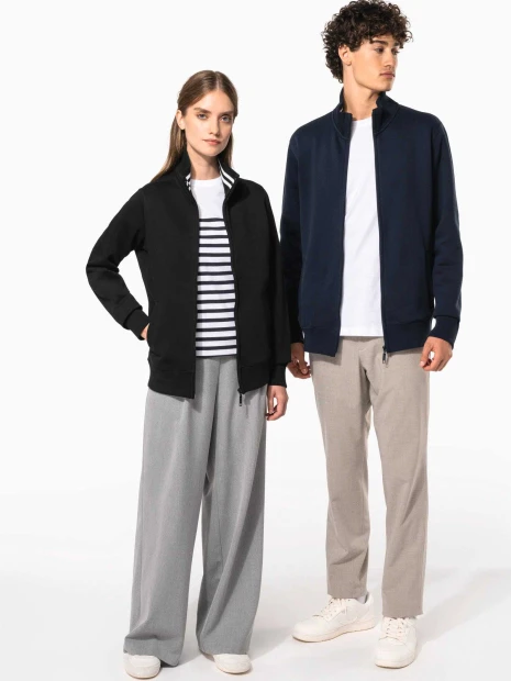 Sweat-shirts à personnaliser KARIBAN Veste molleton zippée homme 
