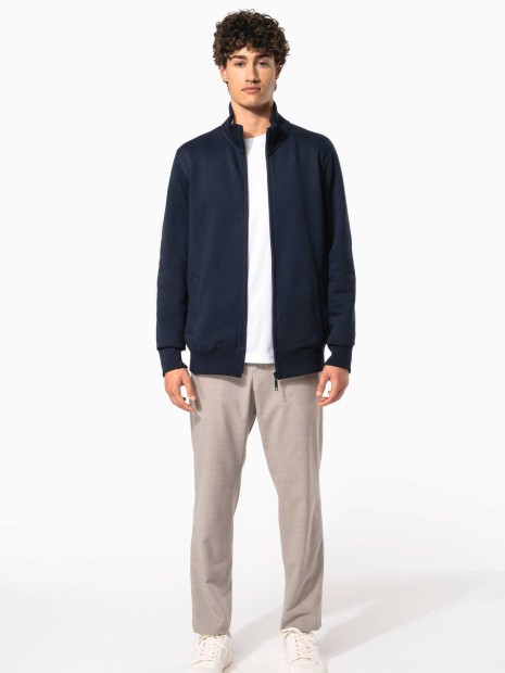 Sweat-shirts à personnaliser KARIBAN Veste molleton zippée homme 