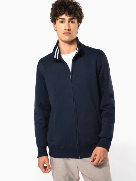Sweat-shirts à personnaliser KARIBAN Veste molleton zippée homme 