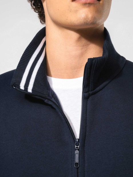 Sweat-shirts à personnaliser KARIBAN Veste molleton zippée homme 