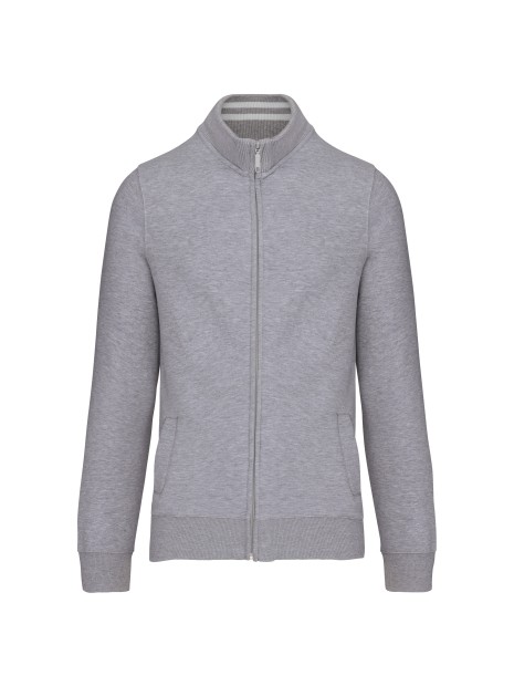 KARIBAN Veste molleton zippée homme /api/colors/a37ac46b-201c-43db-9085-8f3a99c04b1c personnalisable