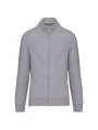 KARIBAN Veste molleton zippée homme /api/colors/a37ac46b-201c-43db-9085-8f3a99c04b1c personnalisable