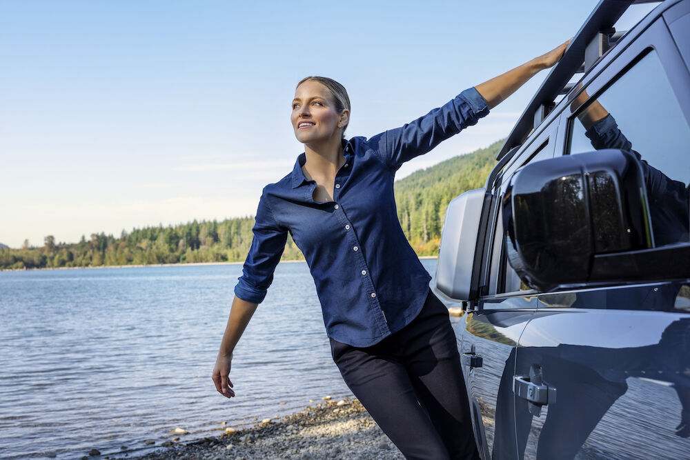 Chemises personnalisable CUTTER & BUCK Ellensburg Denim shirt ladies