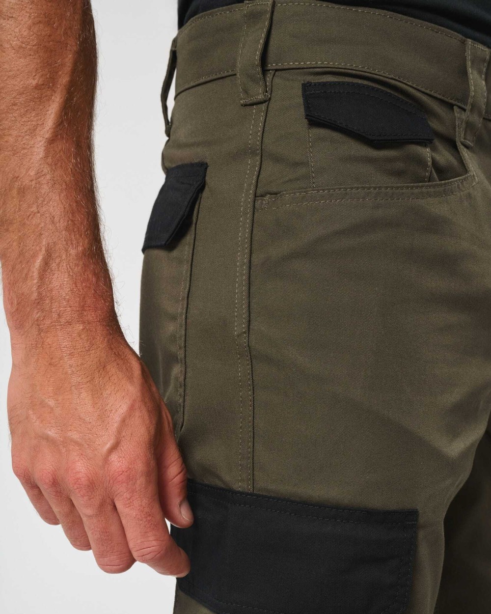 WK. DESIGNED TO WORK Herrenhose zweifarbige Arbeitshose Hosen personalisierbar