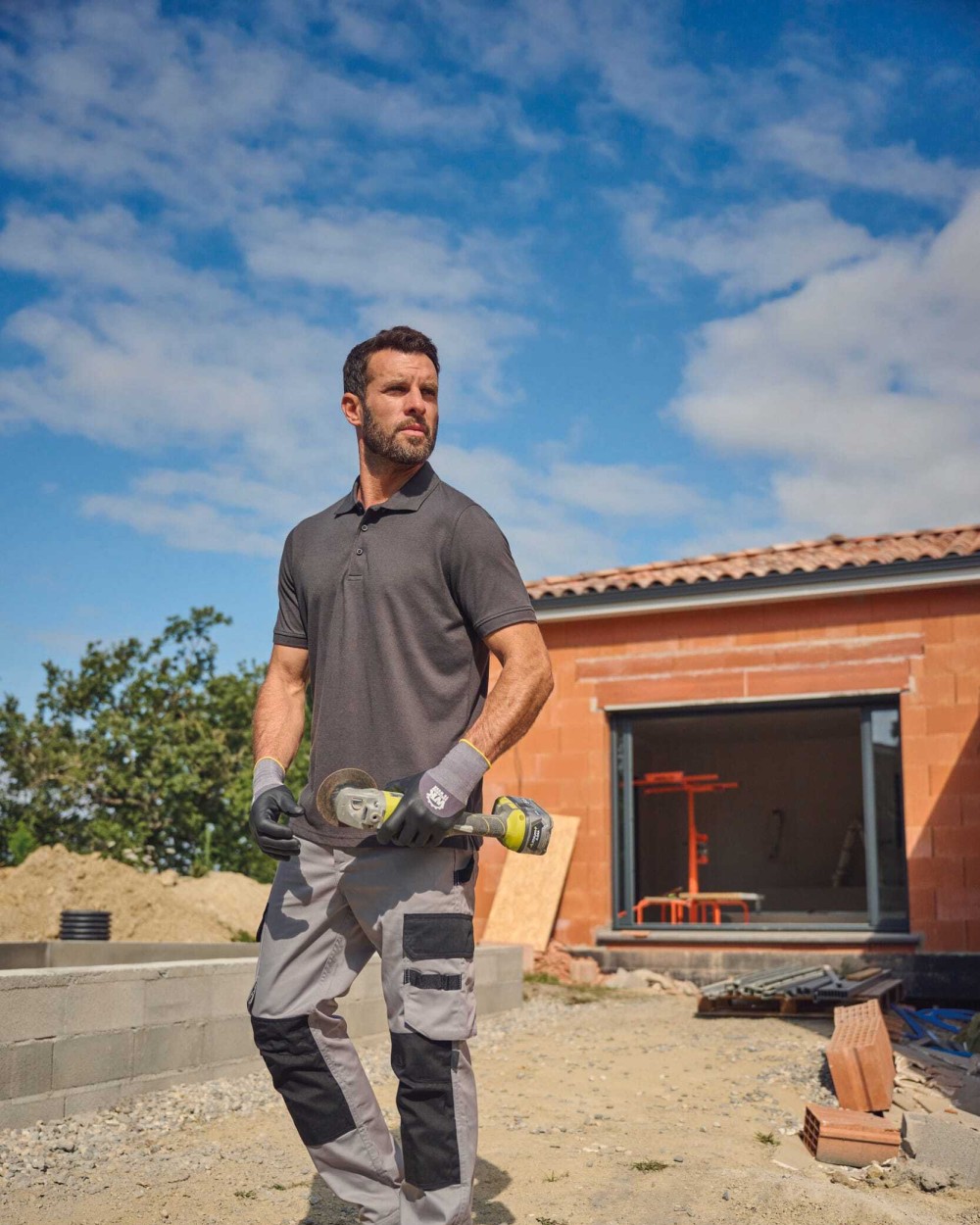 WK. DESIGNED TO WORK Herrenhose zweifarbige Arbeitshose Hosen personalisierbar