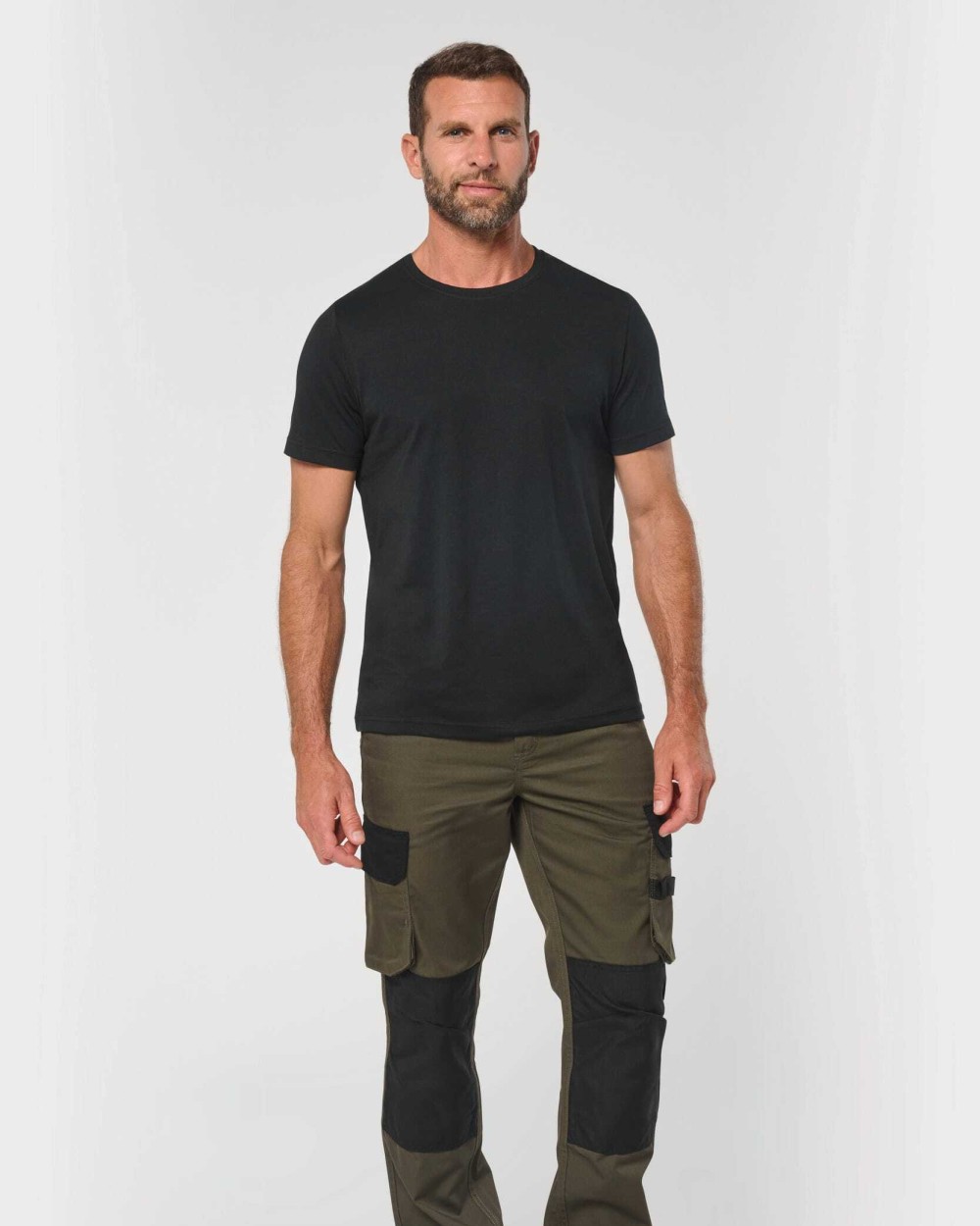 WK. DESIGNED TO WORK Herrenhose zweifarbige Arbeitshose Hosen personalisierbar