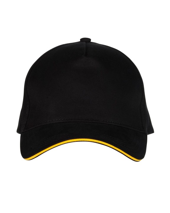 Casquettes personnalisable BLACK & MATCH CASQUETTE 5 PANS