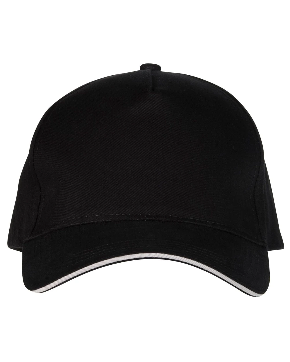 Petjes BLACK & MATCH 5 PANEL CAP voor bedrukking &amp; borduring
