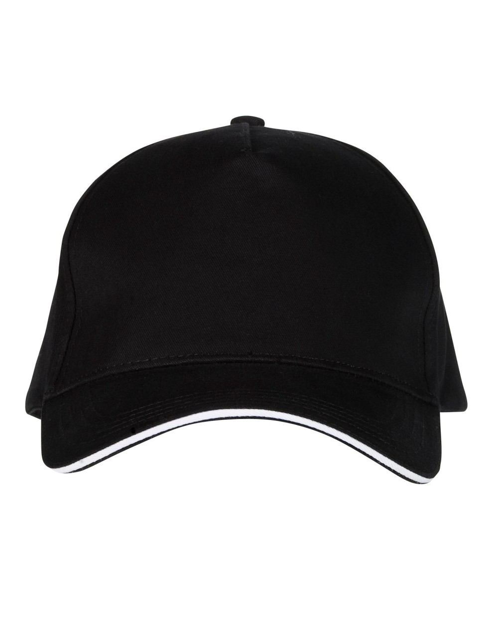 Petjes BLACK & MATCH 5 PANEL CAP voor bedrukking &amp; borduring