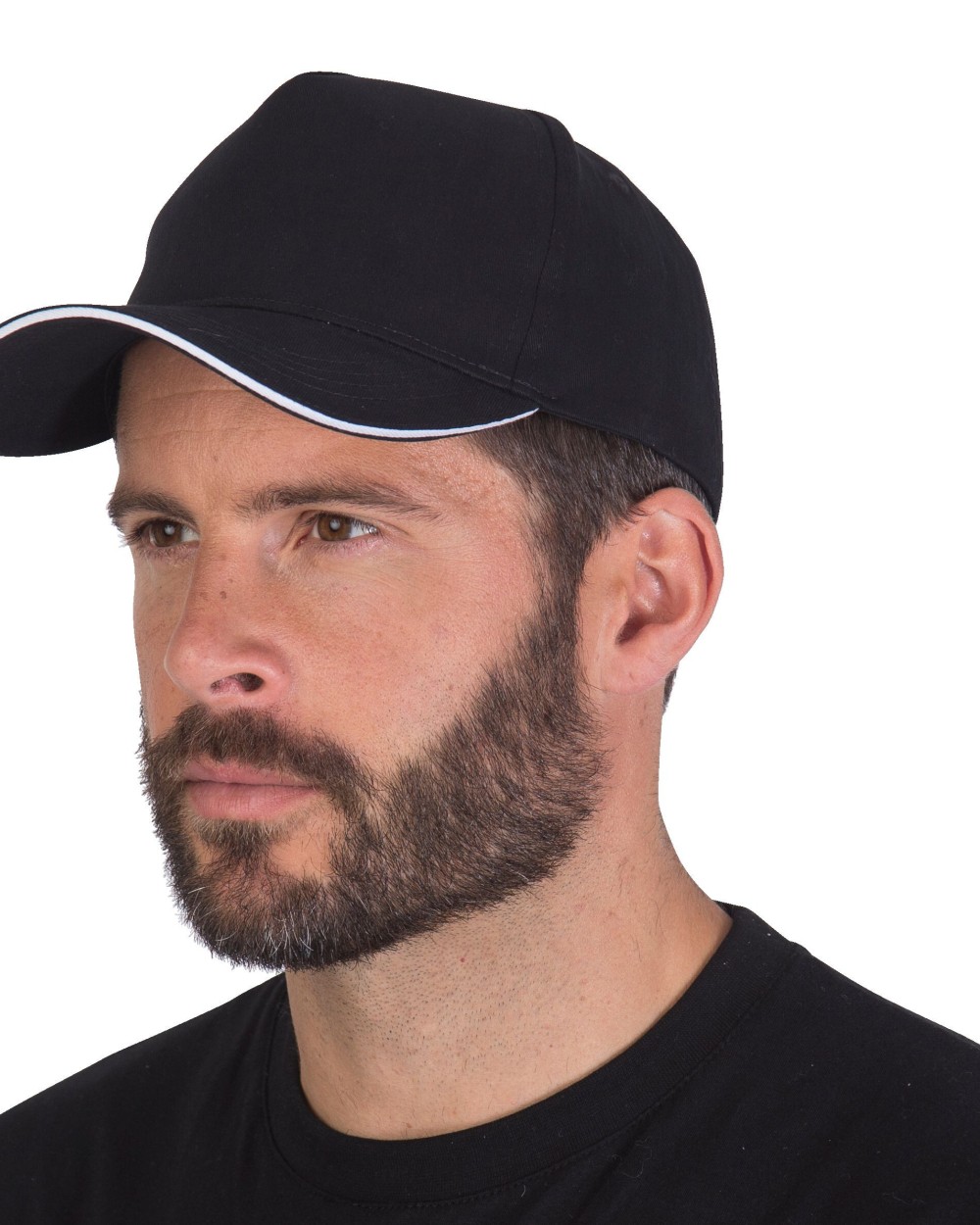 Casquettes personnalisable BLACK & MATCH CASQUETTE 5 PANS