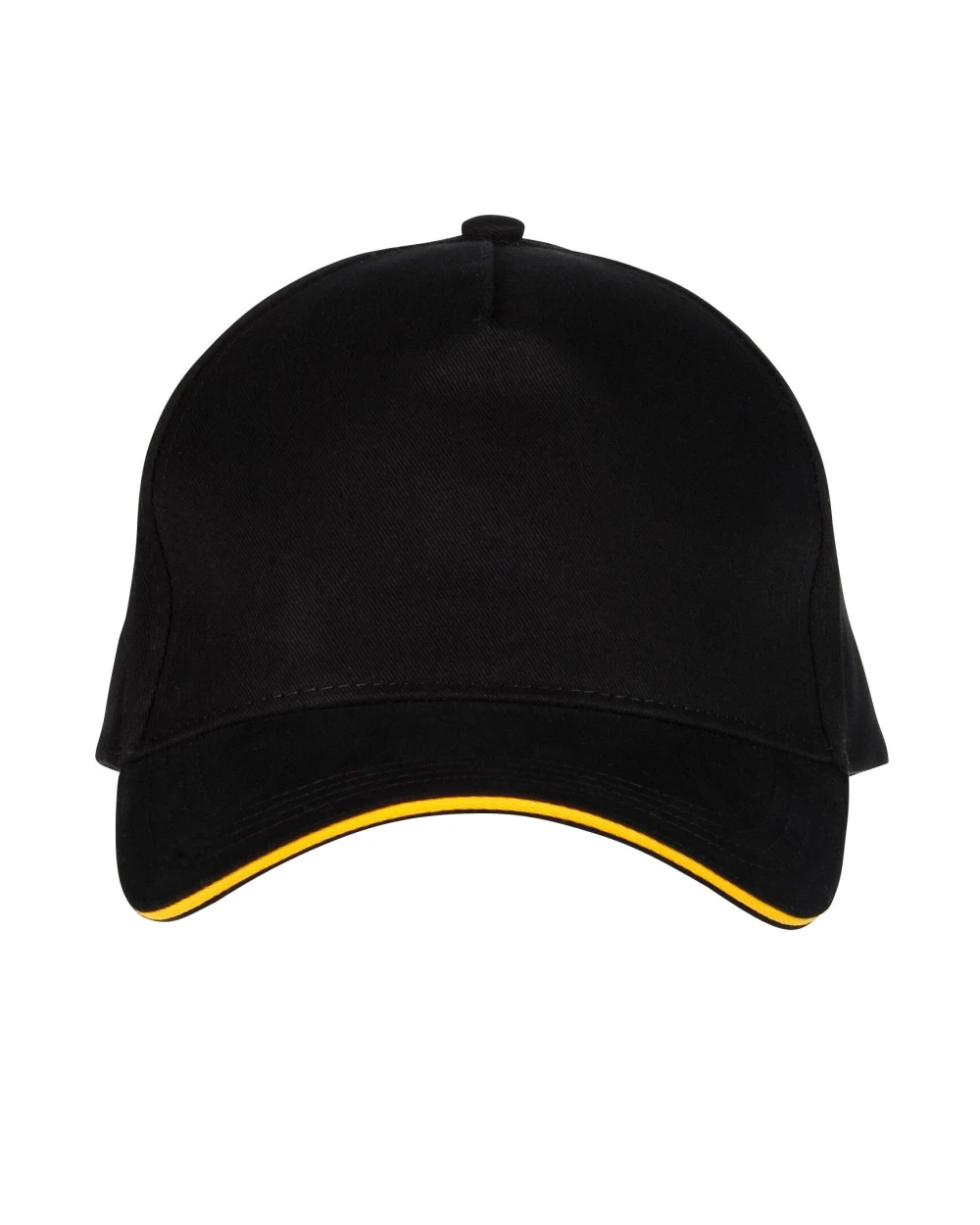 Petjes BLACK & MATCH 5 PANEL CAP voor bedrukking &amp; borduring
