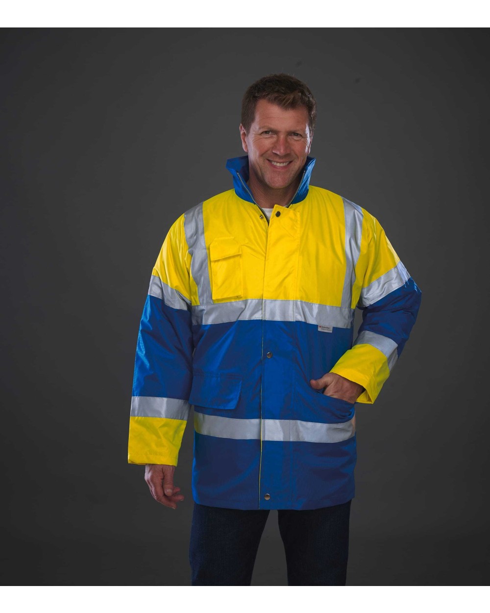 Vestes personnalisable YOKO Veste contrastante haute visibilité