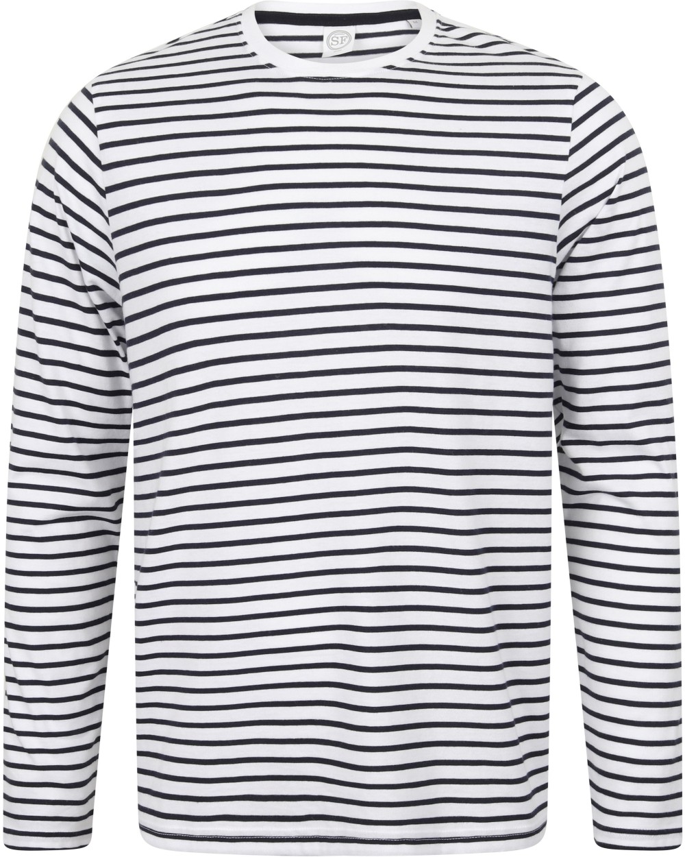 T-shirts SKINNIFIT Long sleeved striped t-shirt voor bedrukking &amp; borduring