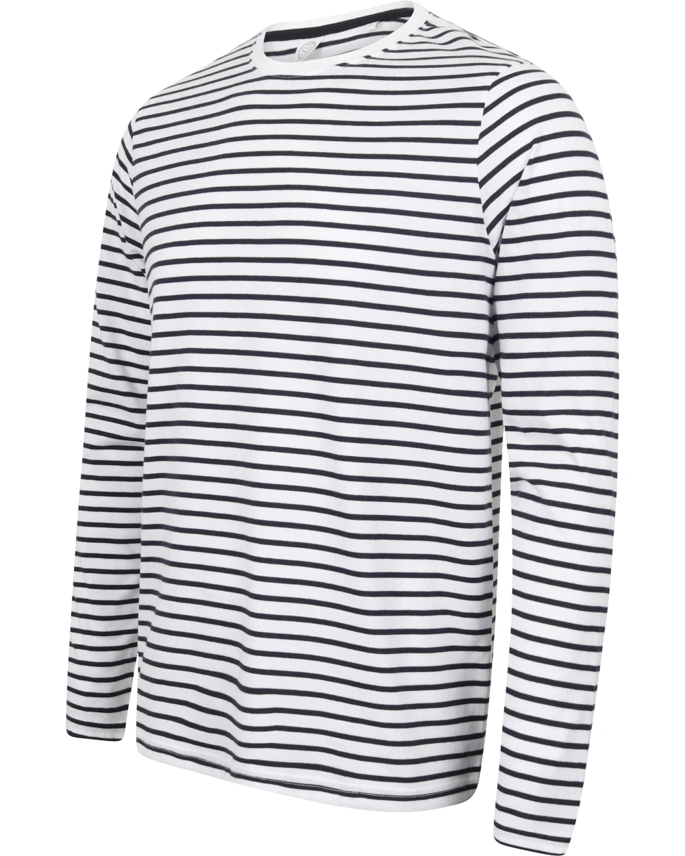 T-shirts SKINNIFIT Long sleeved striped t-shirt voor bedrukking &amp; borduring