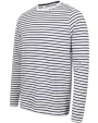 T-shirts SKINNIFIT Long sleeved striped t-shirt voor bedrukking &amp; borduring