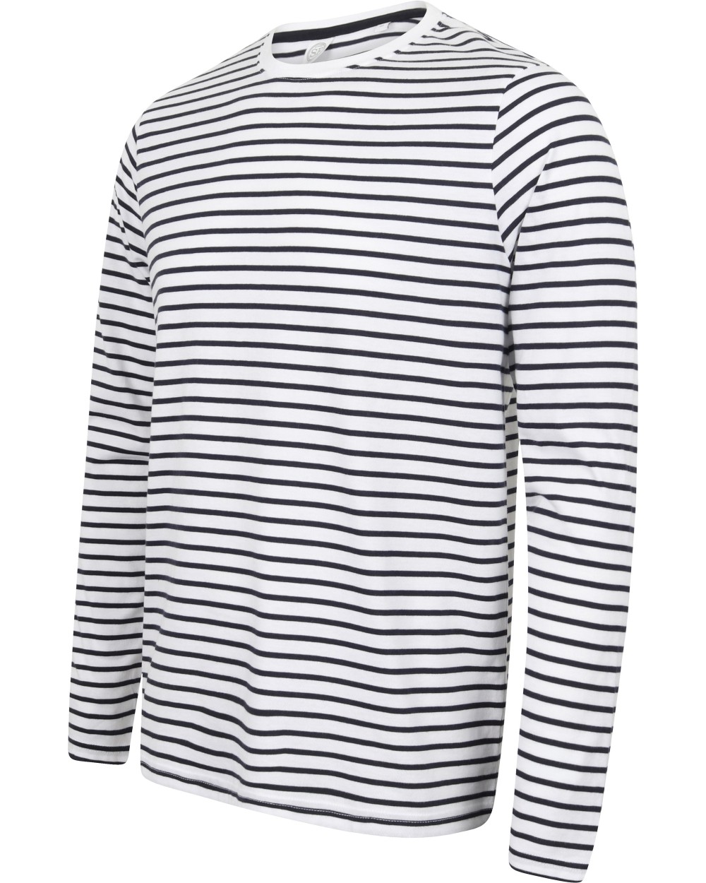 T-shirts SKINNIFIT Long sleeved striped t-shirt voor bedrukking &amp; borduring