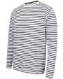 T-shirts SKINNIFIT Long sleeved striped t-shirt voor bedrukking &amp; borduring