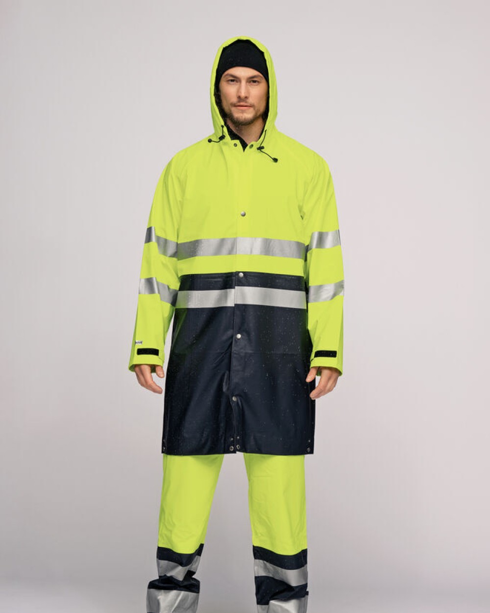 Broeken JOBMAN 2546 Hi-Vis Rain Trousers voor bedrukking &amp; borduring