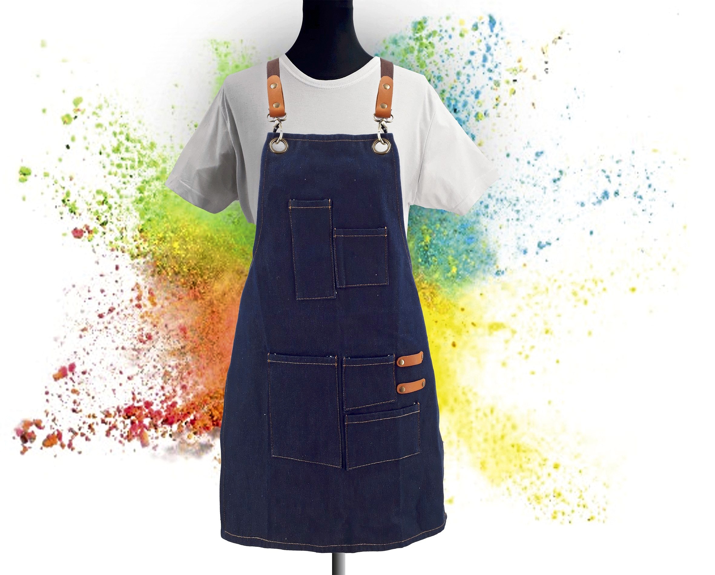 Tabliers personnalisable EXNER Kids Apron Denim
