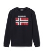 NAPAPIJRI Sweatshirt mit Rundhalsausschnitt Bellyn C Sweatshirts personalisierbar