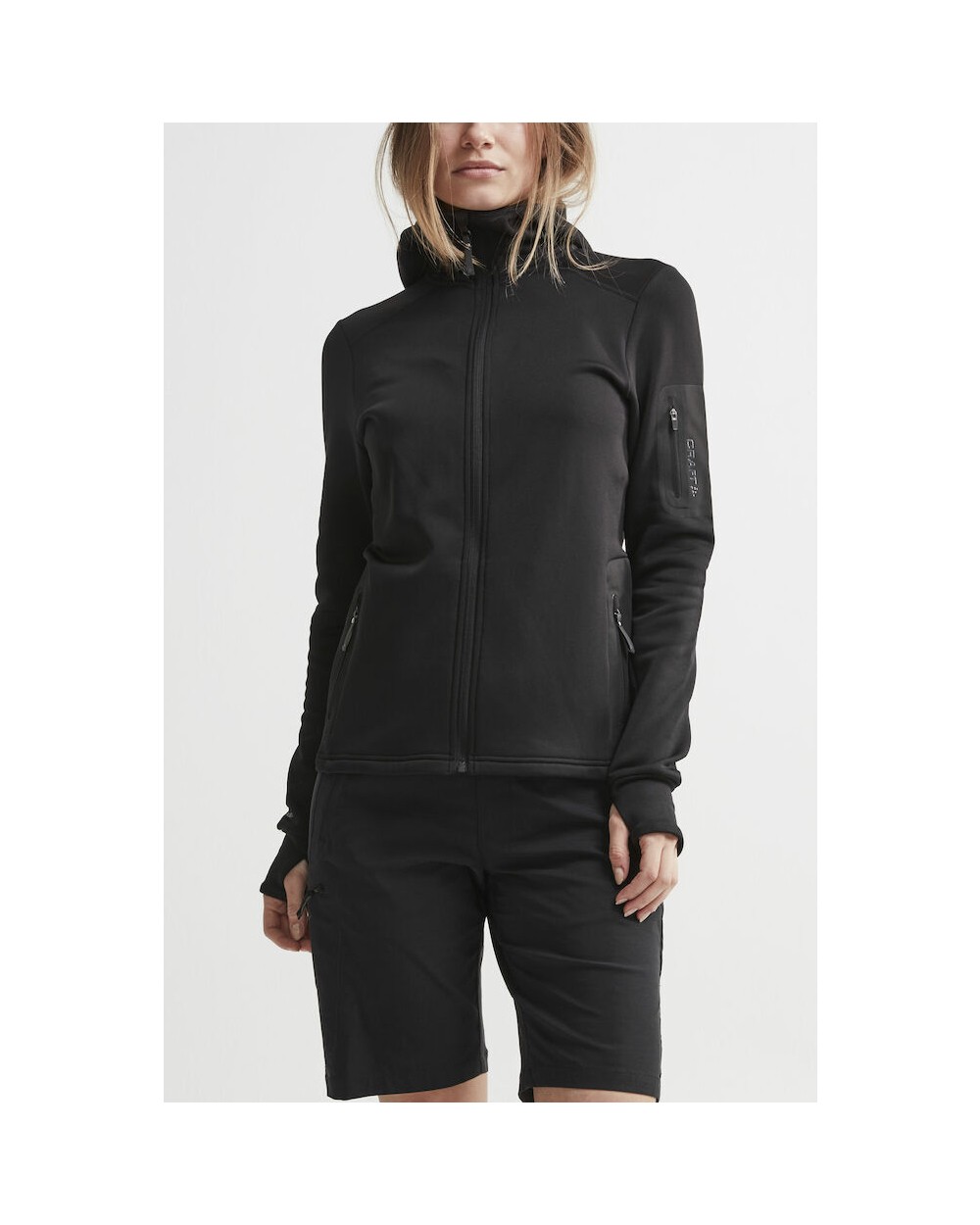 CRAFT Trict Polartec Hood W Jacken personalisierbar