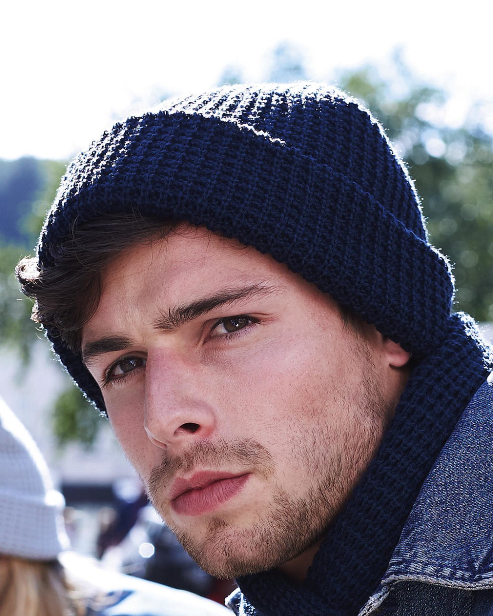 Bonnets personnalisable BEECHFIELD CLASSIC WAFFLE KNIT BEANIE