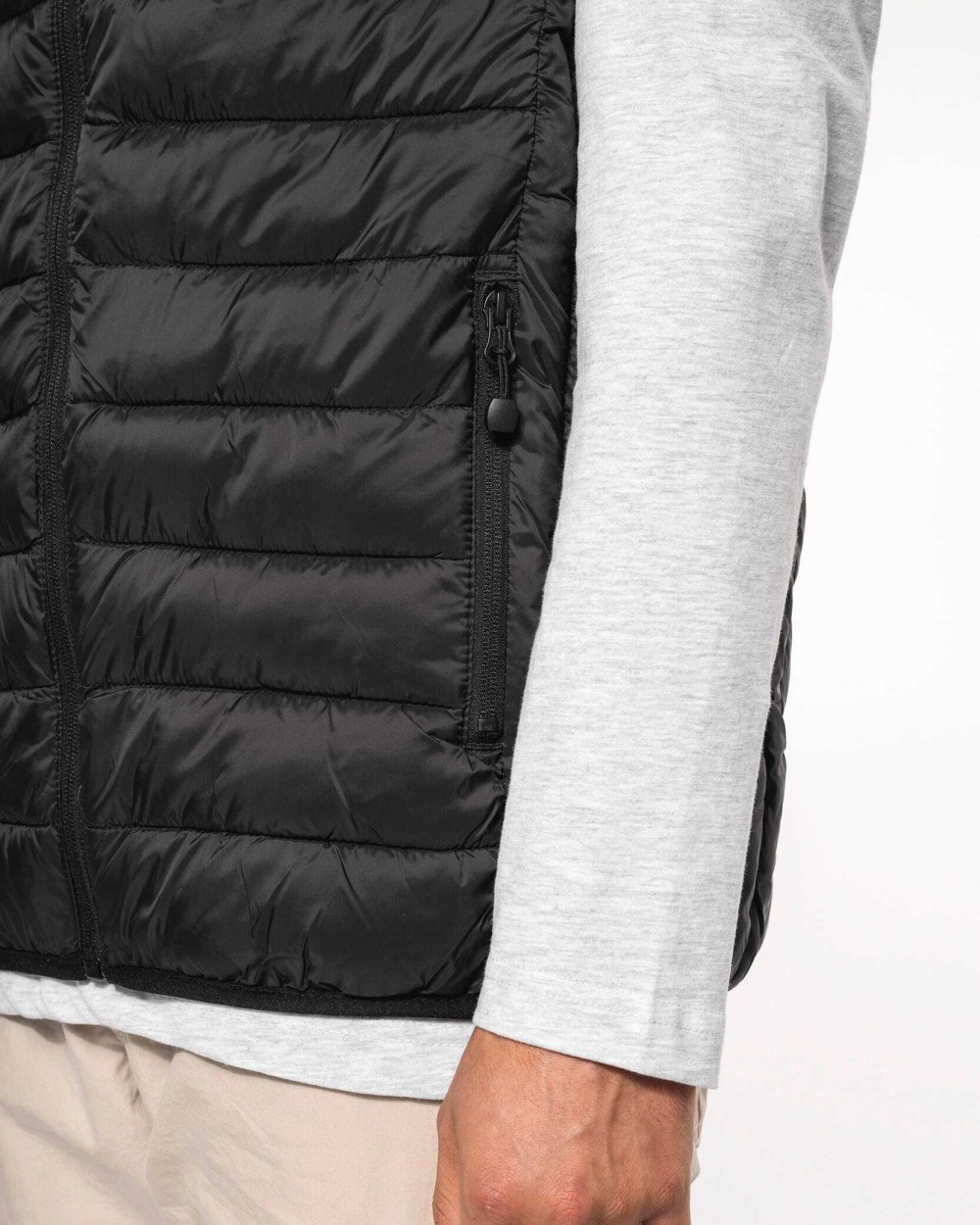 Jassen KARIBAN Men’s lightweight sleeveless down jacket voor bedrukking &amp; borduring