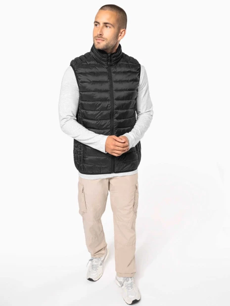 Vestes à personnaliser KARIBAN Doudoune légère sans manches homme 