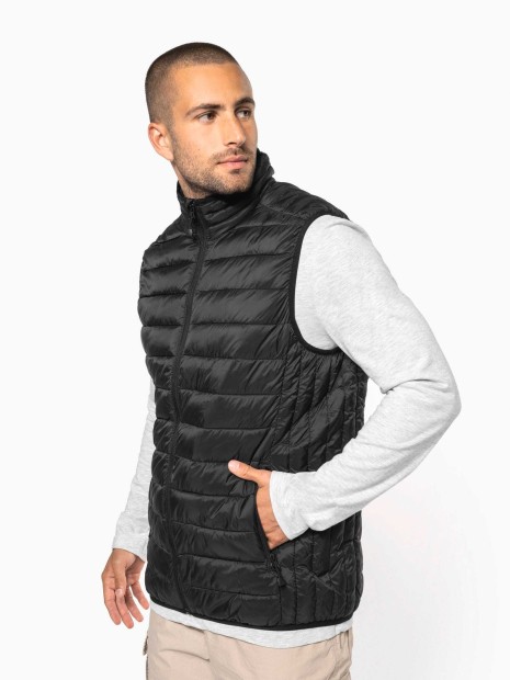 Vestes à personnaliser KARIBAN Doudoune légère sans manches homme 