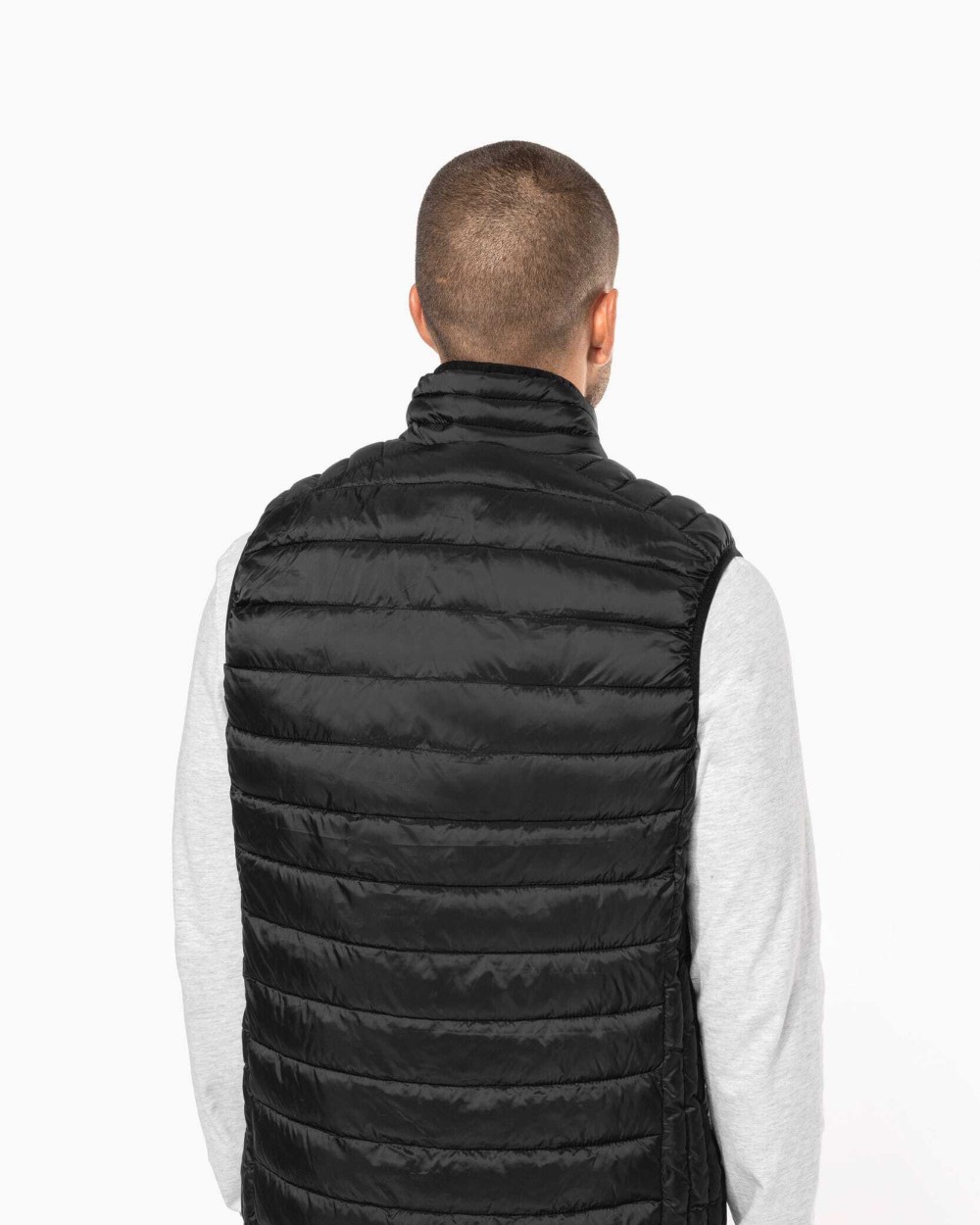 KARIBAN Leichte Herren-Steppweste Jacken personalisierbar