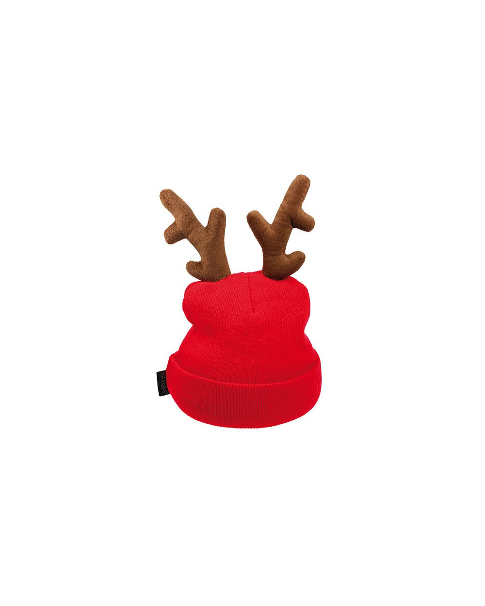 L-MERCH Reindeer Knitted Hat Mützen personalisierbar
