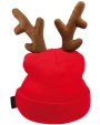 L-MERCH Reindeer Knitted Hat Mützen personalisierbar