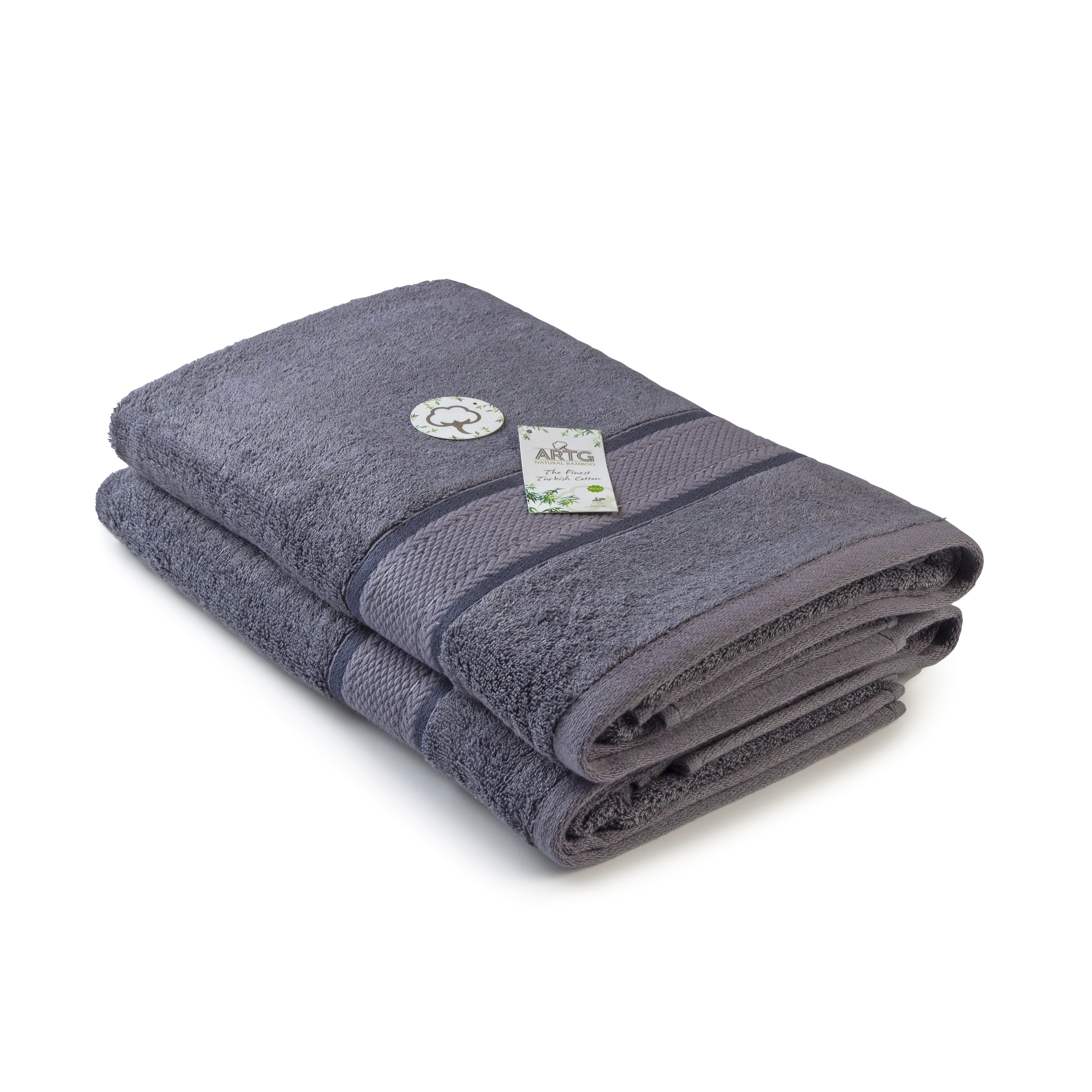 Produits éponges personnalisable A&R Natural Bamboo Bath Towel